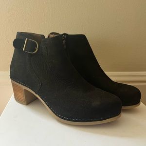 Dansko clog booties. Real leather. Size 40